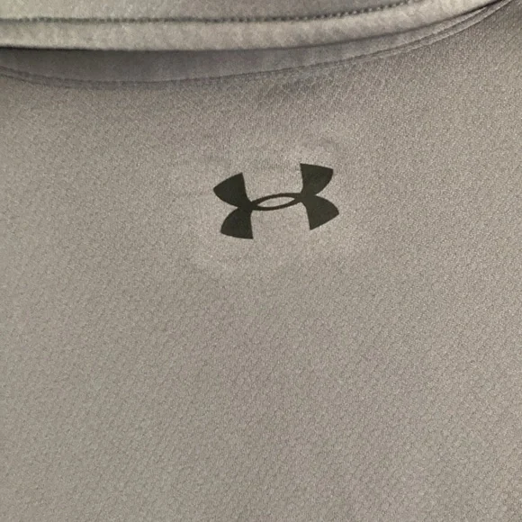 Excellent Condition! Under Armour Dark Gray Button Polo- Small - Picture 9 of 9
